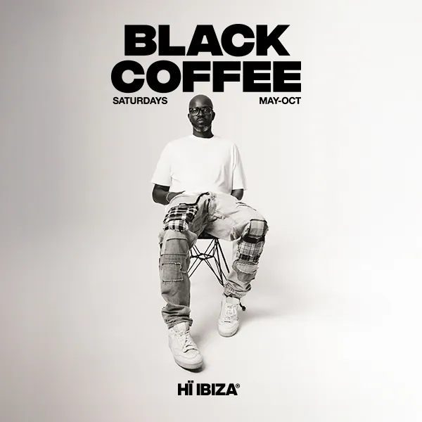 Black Coffee at Hï Ibiza flyer